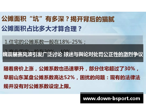 魏震禁赛风波引发广泛讨论 球迷与舆论对处罚公正性的激烈争议 魏震禁赛风波引发广泛讨论 球迷与舆论对处罚公正性的激烈争议